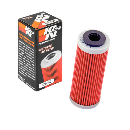 Lọc nhớt K&N KN-652 / Hiflofiltro HF652 cho KTM, Husqvarna, GasGas, Husaberg 4 thì