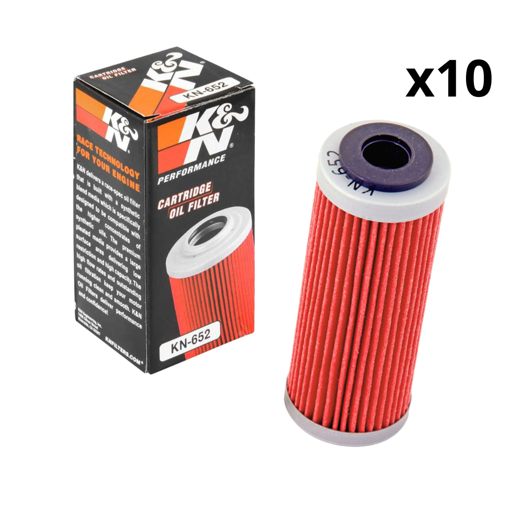 Lọc nhớt K&N KN-652 / Hiflofiltro HF652 cho KTM, Husqvarna, GasGas, Husaberg 4 thì