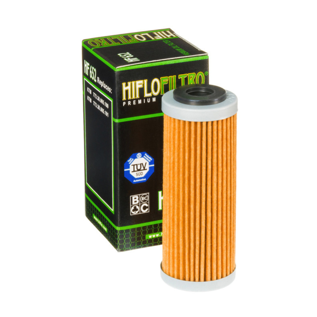 Lọc nhớt K&N KN-652 / Hiflofiltro HF652 cho KTM, Husqvarna, GasGas, Husaberg 4 thì