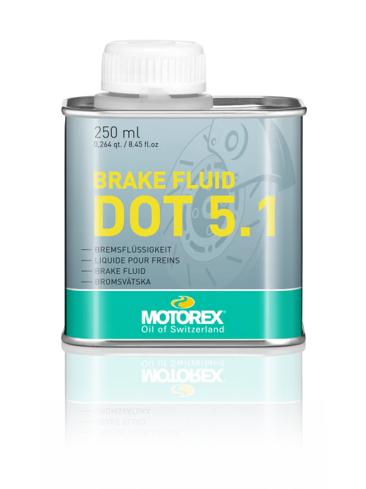 Dầu phanh MOTOREX DOT 5.1 250ml – Brake Fluid hiệu suất cao cho ABS & phanh đĩa