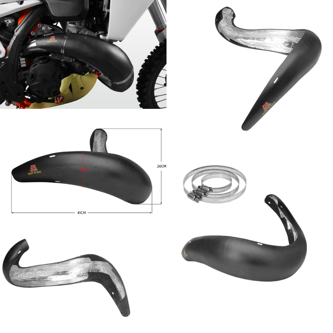 Ôp bảo vệ bầu pô cho KTM 250/300 EXC Six Days 2024