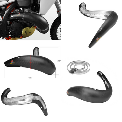 Ôp bảo vệ bầu pô cho KTM 250/300 EXC Six Days 2024