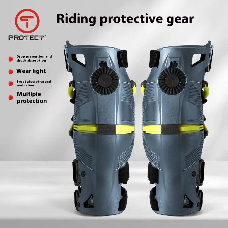 T Brand – Bảo hộ đầu gối cho xe mô tô: Chống va đập, khung bảo vệ cơ học và giáp ngoài (Exoskeleton) – Dành cho off-road & đường trường