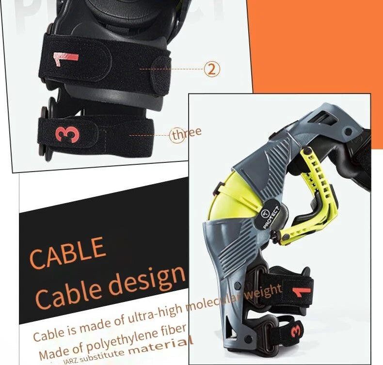 T Brand – Bảo hộ đầu gối cho xe mô tô: Chống va đập, khung bảo vệ cơ học và giáp ngoài (Exoskeleton) – Dành cho off-road & đường trường