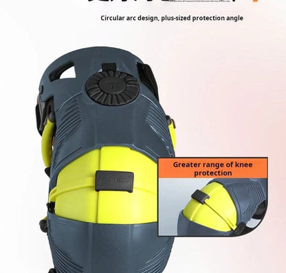 T Brand – Bảo hộ đầu gối cho xe mô tô: Chống va đập, khung bảo vệ cơ học và giáp ngoài (Exoskeleton) – Dành cho off-road & đường trường